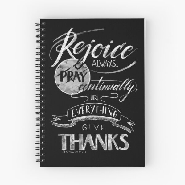 Item preview, Rejoice always, pray continually, in everything give thanks designed and sold by meridiem.