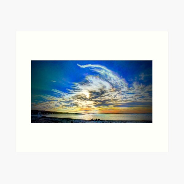 Peconic Bay Sunset Art Print