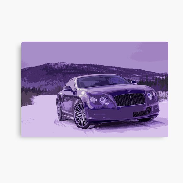 Bentley Continental GT Canvas Print