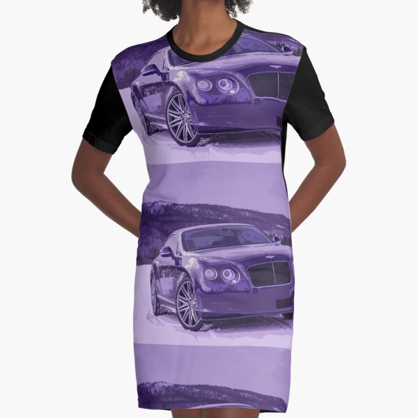 Bentley Continental GT Graphic T-Shirt Dress