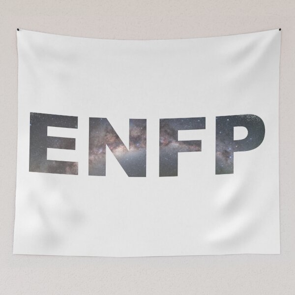 Item preview, ENFP Milky Way Galaxy Print designed and sold by KBwiththeTees.