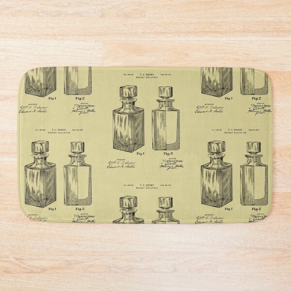Item preview, Whiskey Decanter Patent Print 1941 designed and sold by MadebyDesign.