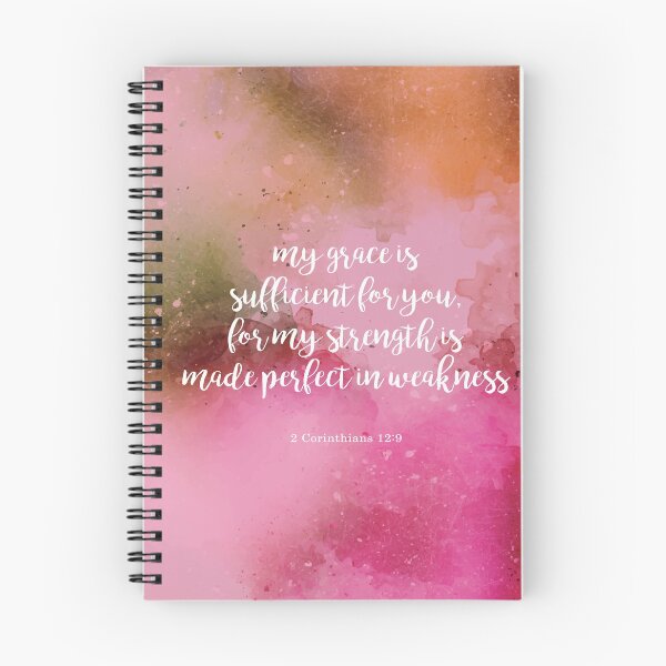 Item preview, My Grace is Sufficient For You, 2 Corinthians 12:9 designed and sold by StudioCitrine.
