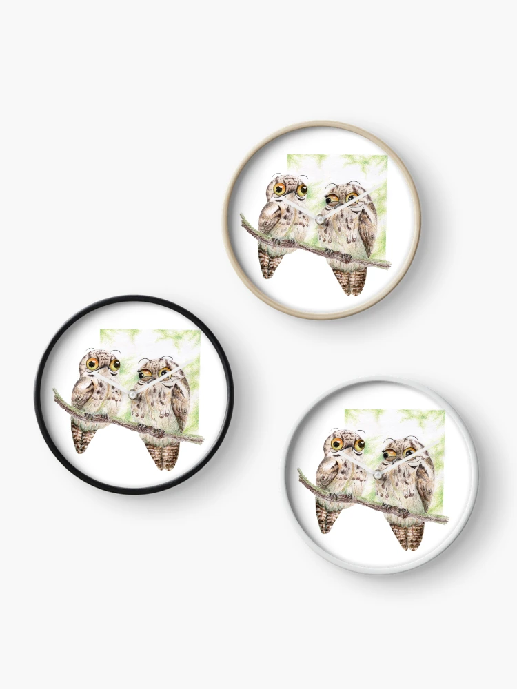 Thumbnail 3 of 4, Clock, Potoo designed and sold by elarya.