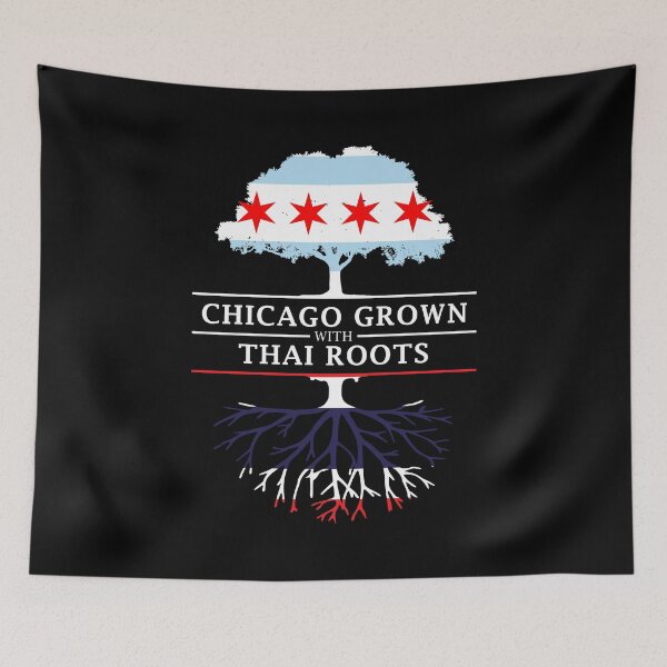 Item preview, Chicago Grown with Thai Roots designed and sold by ockshirts.