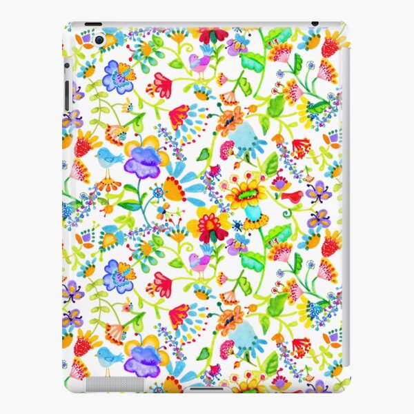 Folk art flowers iPad Snap Case
