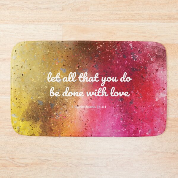 Item preview, Let all that you do be done with love, 1 Corinthians 14:54 designed and sold by StudioCitrine.