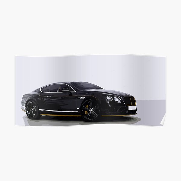 Bentley Continental GT Speed Poster