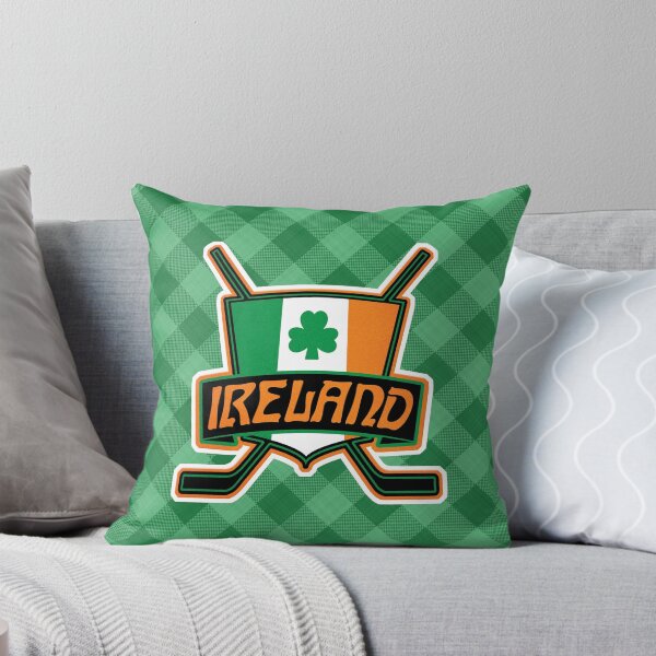 Item preview, Ireland Ice Hockey Flag Logo designed and sold by gamefacegear.