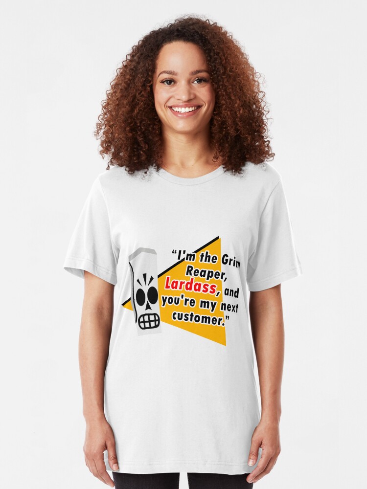 Alternate view of Grim Fandango - Manny Calavera Slim Fit T-Shirt