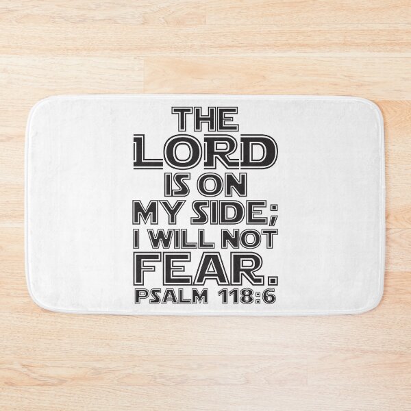 Item preview, Psalm 118:6 designed and sold by plushism.