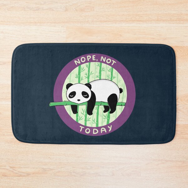 Item preview, Panda Nope Today designed and sold by coffeeman.