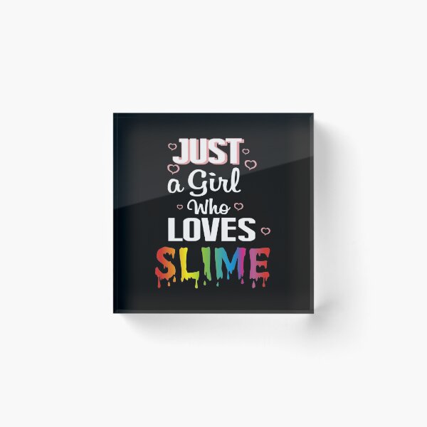 Item preview, Just A Girl Who Loves Slime - Cute Slime Design for Girls designed and sold by ssmcwhortor.