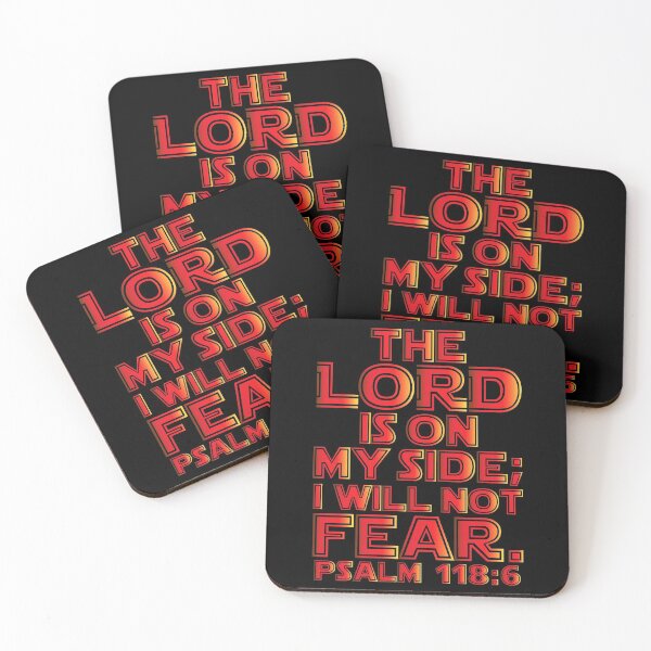 Item preview, Psalm 118:6 designed and sold by plushism.