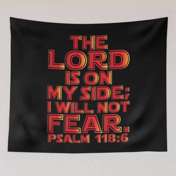 Item preview, Psalm 118:6 designed and sold by plushism.