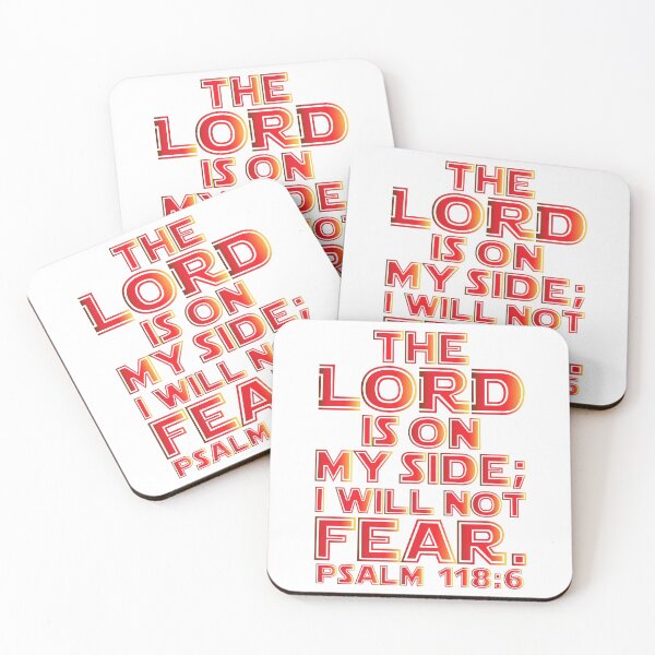 Item preview, Psalm 118:6 designed and sold by plushism.