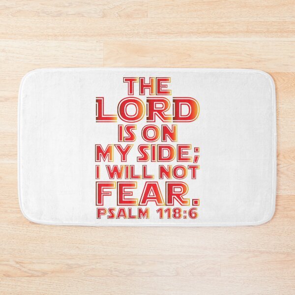 Item preview, Psalm 118:6 designed and sold by plushism.