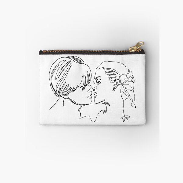 Item preview, Amor en el Titanic, arte lineal. designed and sold by ArtInPi.
