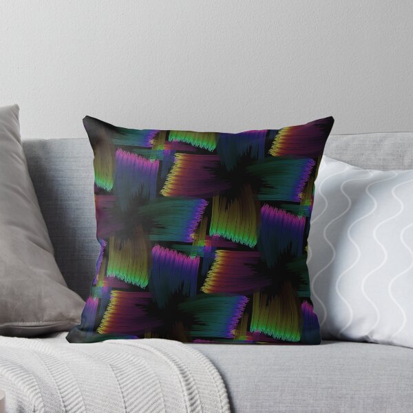Item preview, Patrón de arco iris oscuro designed and sold by weavernap.