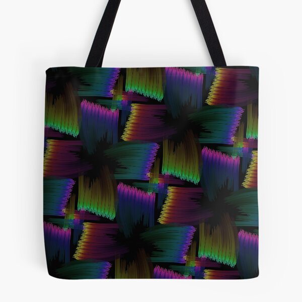 Item preview, Patrón de arco iris oscuro designed and sold by weavernap.