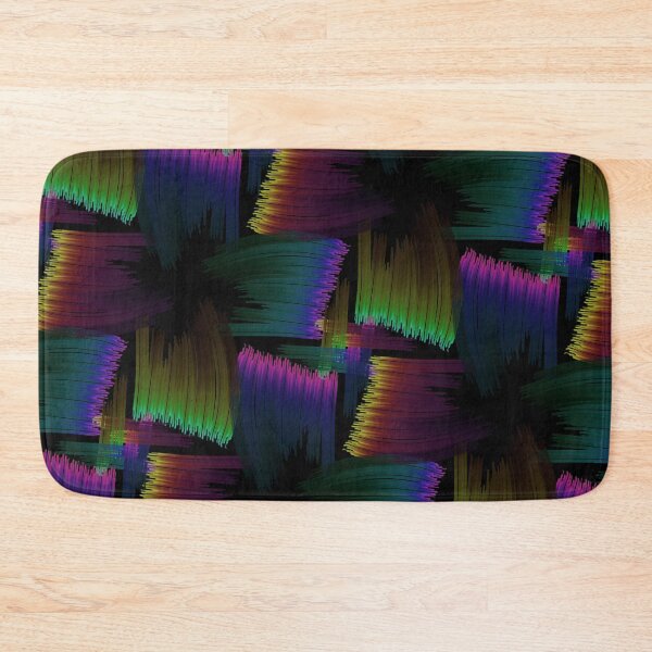Item preview, Patrón de arco iris oscuro designed and sold by weavernap.