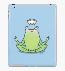 Zen Yoga Frog iPad Case/Skin