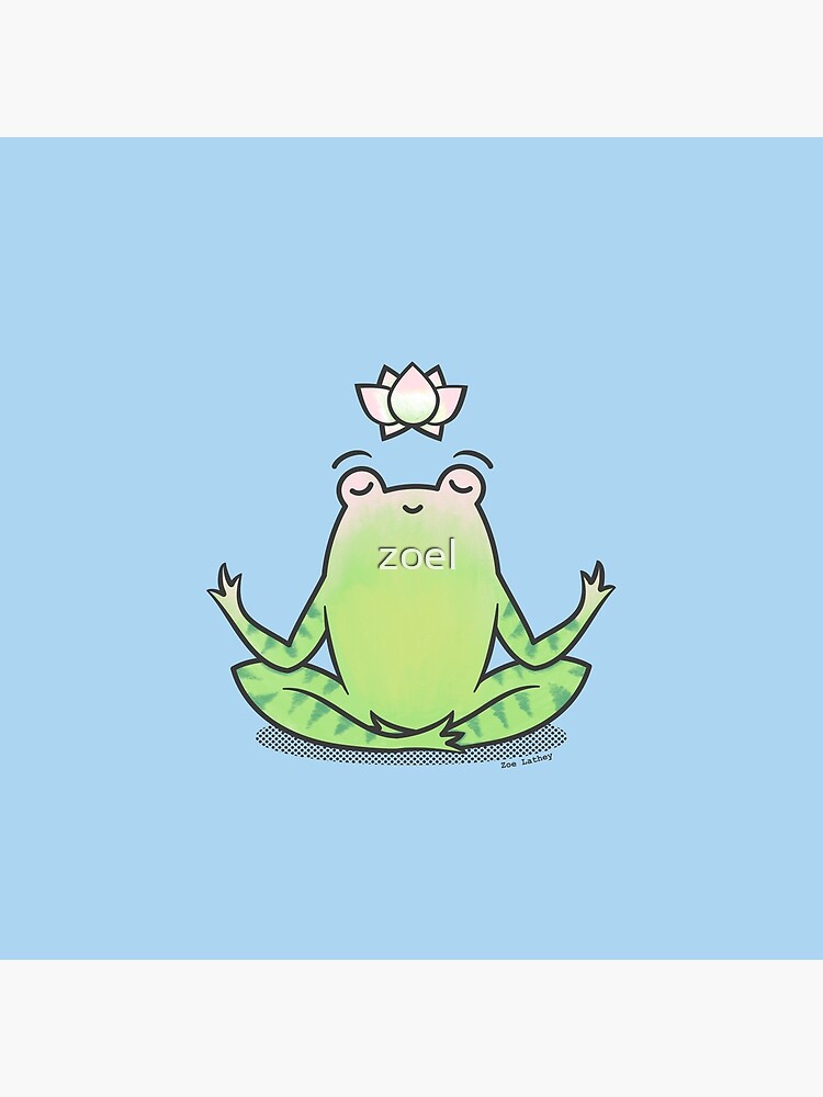 « Grenouille Yoga Zen » par zoel