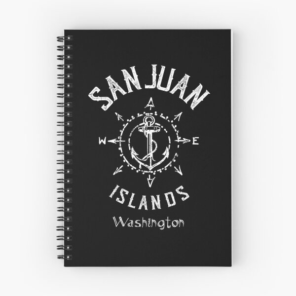 Item preview, San Juan Islands Washington, WA Nautical Compass Rose, Wind Rose, Sailing Sailboat Anchor Souvenir designed and sold by ArtByBollwitt.