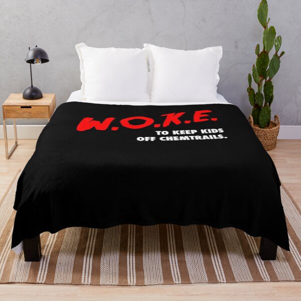 Item preview, W.O.K.E. To Keep Kids Off Chemtrails designed and sold by Yipptee Shirts.