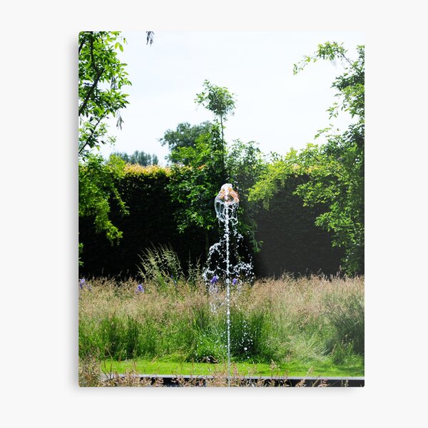 Fountain Of Fire Metal Print