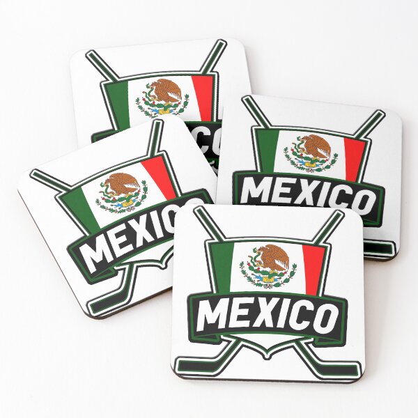 Aperçu de l'œuvre Drapeau du hockey mexicain, Hockey Sobre Hielo créée et vendue par gamefacegear.