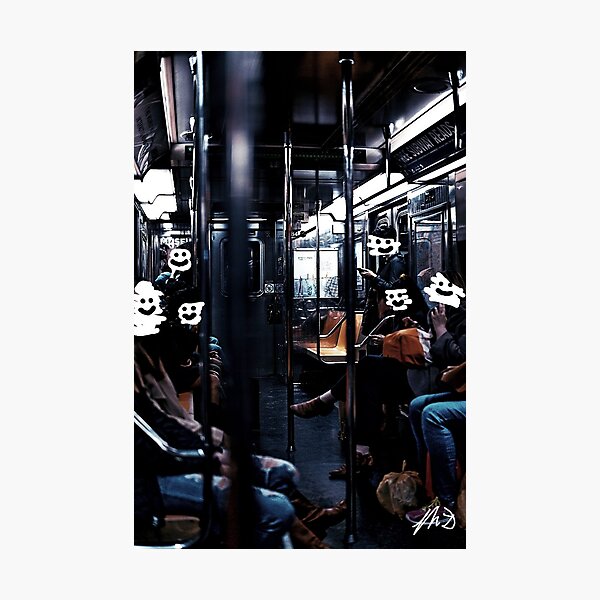 Everything is Fine if Everyone is Smiling Photographic Print