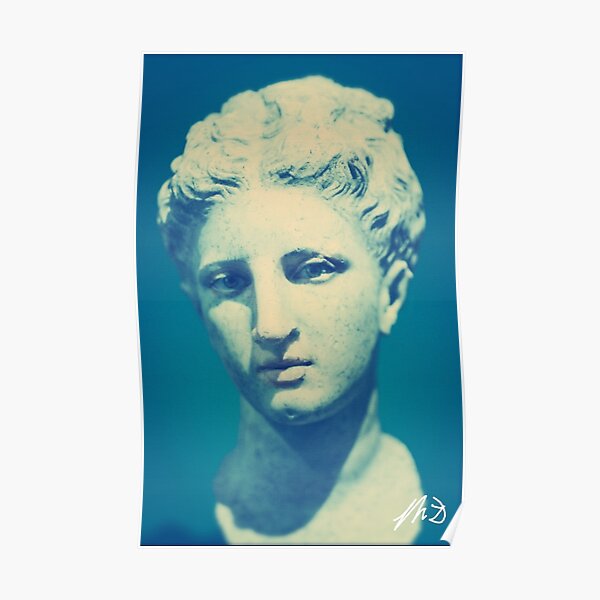 Woman as a Piece of Art Poster