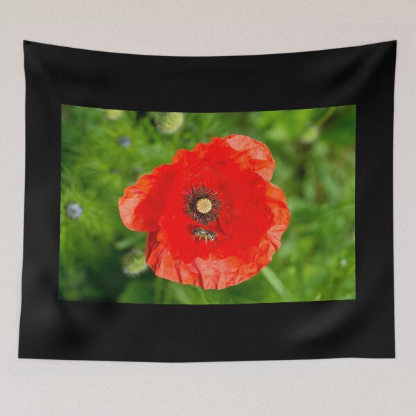 Item preview, Red Poppy and Little Bee designed and sold by jojobob.