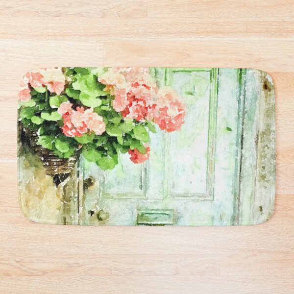 Item preview, Aged Door in Watercolor designed and sold by ChezLorraines.