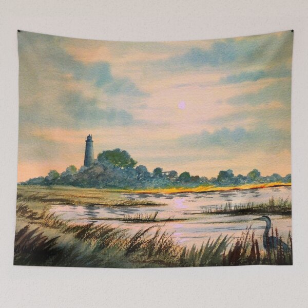 Item preview, Sunset At St Marks Lighthouse Florida designed and sold by William Holkham.