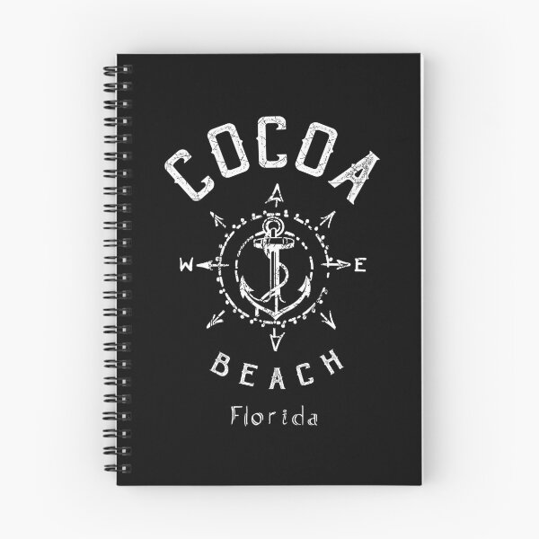 Item preview, Cocoa Beach Florida, FL Nautical Compass Rose, Wind Rose, Sailing Sailboat Anchor Souvenir designed and sold by ArtByBollwitt.