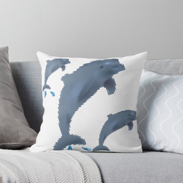 Item preview, 8-bit Dolphins Jumping Out Of Water designed and sold by Can1cyp2.