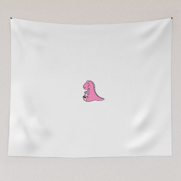 Item preview, Pink Dinosaur Sticker designed and sold by tullabee.