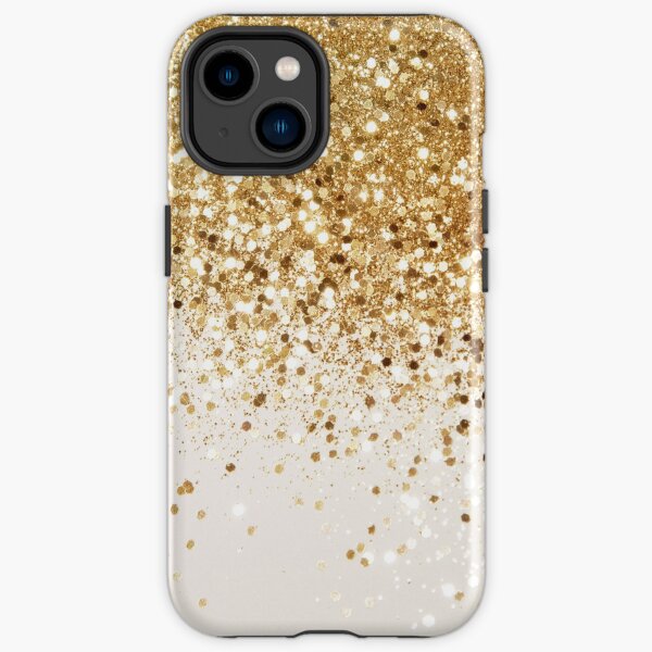 Sparkling Gold Glitter Glam #2 (Faux Glitter) #shiny #decor #art iPhone Tough Case