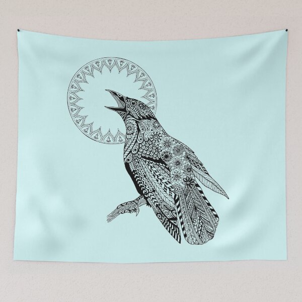 Item preview, The Crow and the Moon designed and sold by Tammy Wetzel.