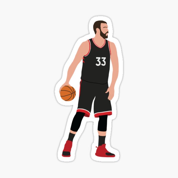 &ldquo;Marc Gasol&rdquo; Sticker for Sale by PatOrmsby17 | Redbubble