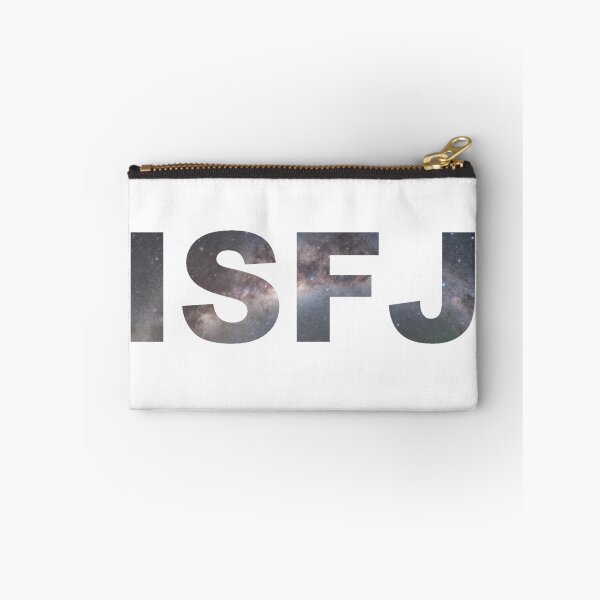 Artikelvorschau, ISFJ Milchstraße Galaxy Text entworfen und verkauft von KBwiththeTees.