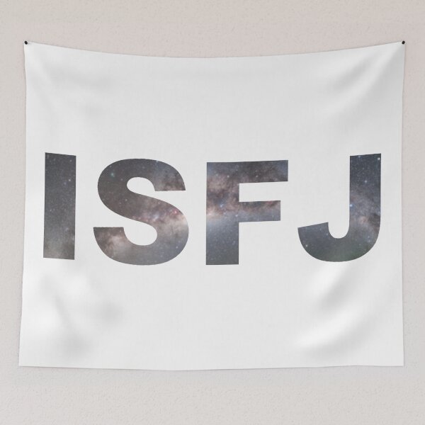 Item preview, ISFJ Milky Way Galaxy Text designed and sold by KBwiththeTees.
