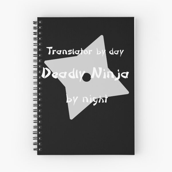 Item preview, Translator by day Deadly Ninja by night designed and sold by AshStore.