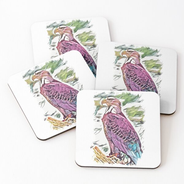 Item preview, The Abstract EAGLE art Accipitridae wildlife for all the bird lovers designed and sold by Naumovski.