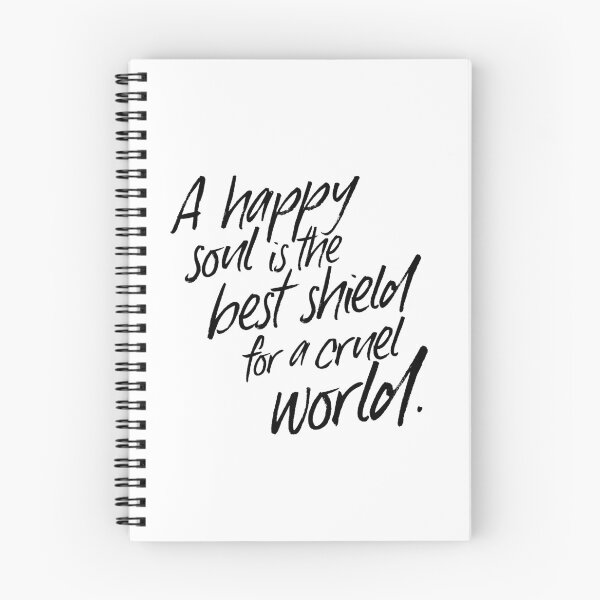 Item preview, A happy soul is the best shield for a cruel  designed and sold by knightsydesign.