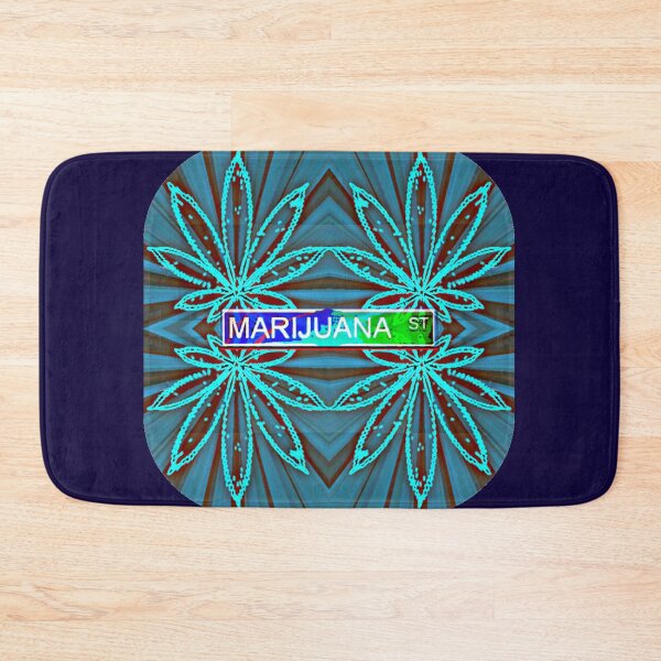 Item preview, Marijuana St. - Blue Leaf designed and sold by asphaltimages.