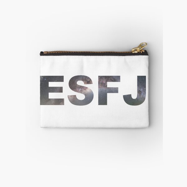 Artikelvorschau, ESFJ Milchstraße Galaxy Text entworfen und verkauft von KBwiththeTees.