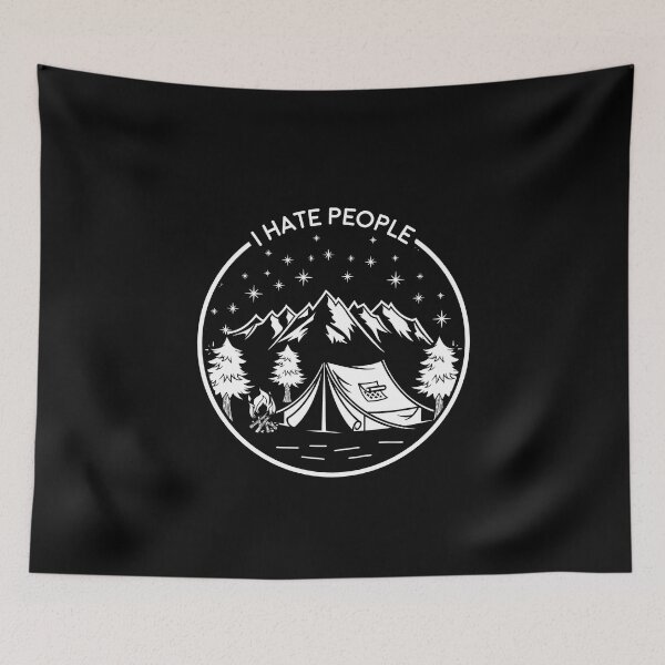 Item preview, Camping I Hate People designed and sold by designeclipse.